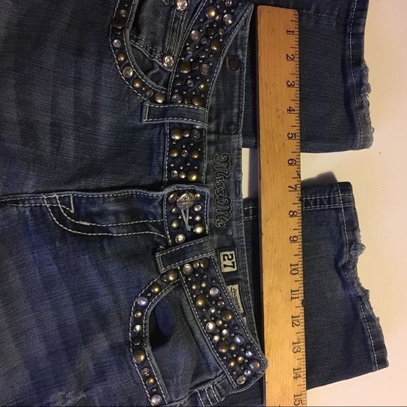 3/$50 Miss Me Women Jeans Size 27 Inseam 32 - Picture 6 of 7
